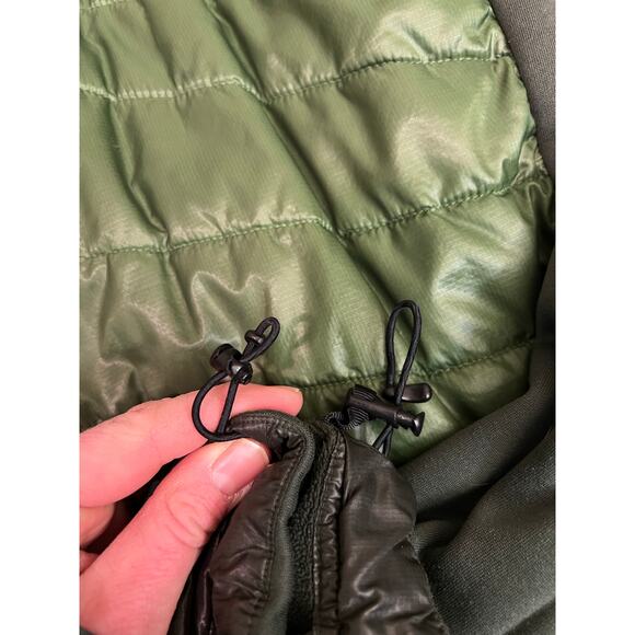 Mountain Hardwear Outdoor primaloft puffy Quilted Jacket coat Green Mens XL - Picture 9 of 10